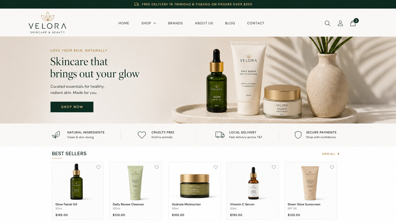 Beauty Salon Web Design